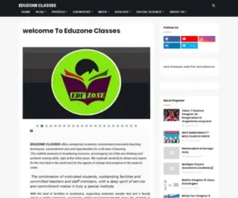 Eduzoneclasses.com(Eduzone Classes) Screenshot