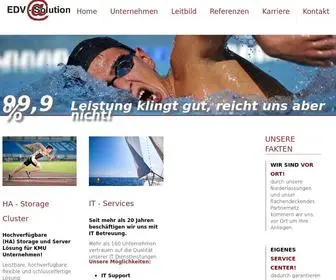 EDV-Solution.com(Solution GmbH // Ihr IT Partner) Screenshot
