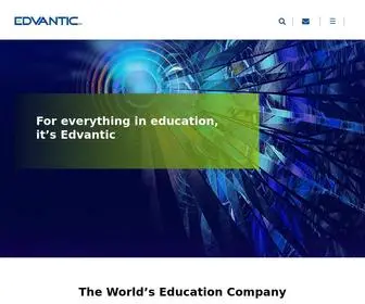 Edvantic.com(World’s Education Company) Screenshot