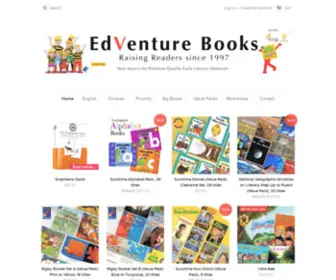 Edventurebooks.com(EdVenture Books) Screenshot