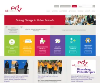 Edvestors.org(Driving Change in Urban Schools) Screenshot
