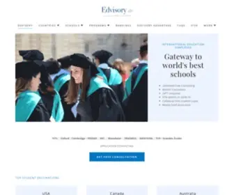 Edvisory.in(Study Abroad Platform) Screenshot