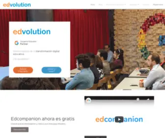 Edvolution.io(Partner google for education españa) Screenshot