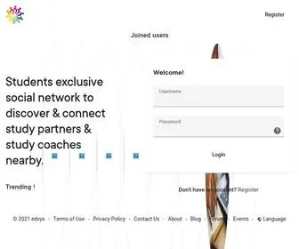Edvyx.com(Students Social Network) Screenshot