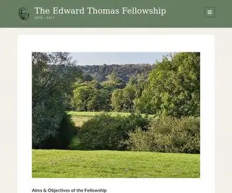 Edward-Thomas-Fellowship.org.uk(The Edward Thomas Fellowship) Screenshot