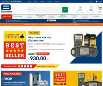 Edwardes.co.uk(Electrical Wholesalers) Screenshot