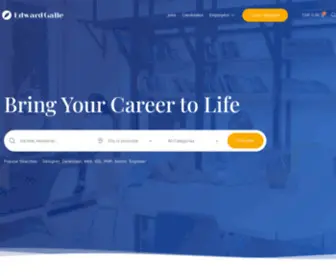 Edwardgalle.com(Bringing your career to life) Screenshot