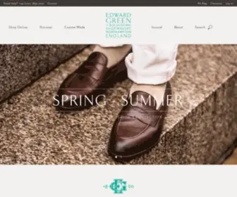 Edwardgreen.com(Edward Green has been the home of English luxury leather shoes since 1890. Edward Green) Screenshot