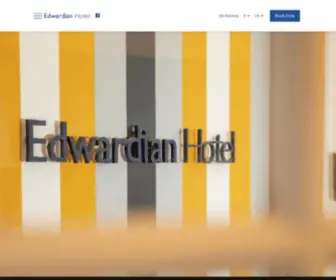 Edwardiansf.com(Edwardian Hotel) Screenshot