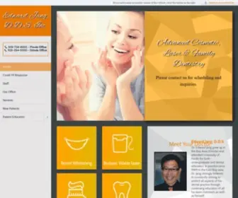 Edwardjangdds.com(Edward Jang) Screenshot