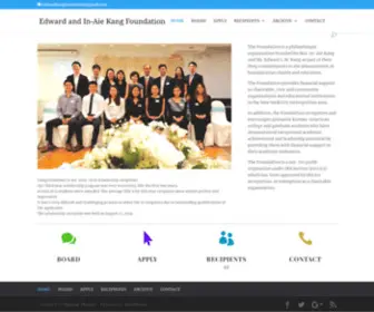 Edwardkangfoundation.org(Edward Kang Foundation) Screenshot