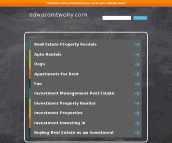 Edwardmtwohy.com(Edwardmtwohy) Screenshot