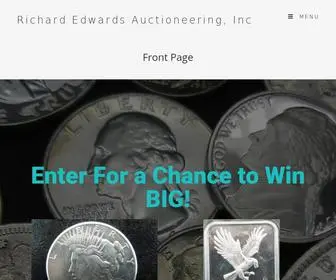 Edwardsauctions.com(Sell or Buy with Rich Edwards Auctioneering) Screenshot