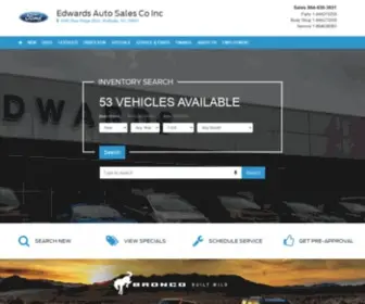 Edwardsautosales.net(Edwards Ford LLC) Screenshot