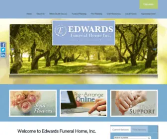 Edwardsfuneralhome.org(Edwards Funeral Home Inc serving Doniphan) Screenshot