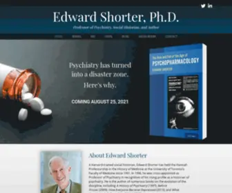 Edwardshorterauthor.com(Edward Shorter) Screenshot