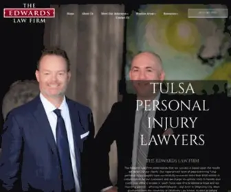 Edwardslawok.com(The Edwards Law Firm) Screenshot