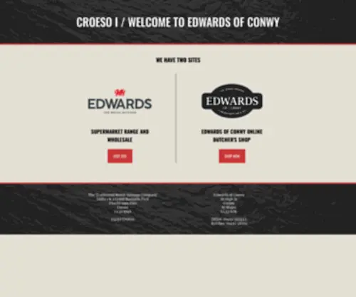 Edwardsofconwy.co.uk(Edwards Of Conwy) Screenshot