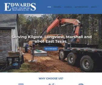 Edwardsseptic.net(Edwards Septic & Grease Trap Services) Screenshot