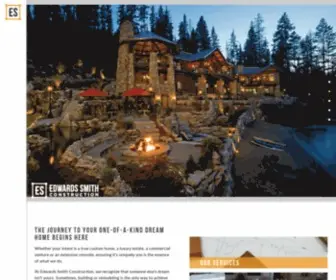 Edwardssmith.com(Luxury Custom Home Builders) Screenshot