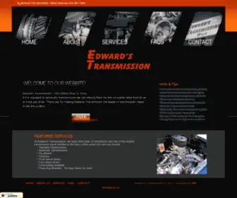 Edwardstransmissionshop.com(Edward's Transmission) Screenshot