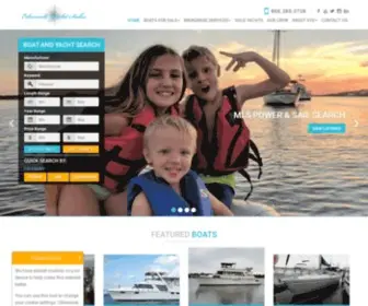 Edwardsyachtsales.com(Edwards Yacht Sales) Screenshot