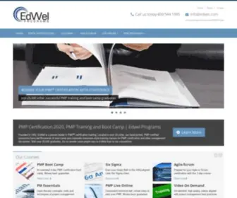 Edwel.com(Edwell is a proven leader in pmp®) Screenshot