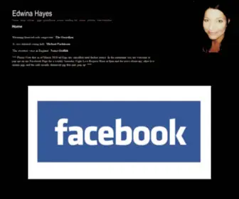 Edwinahayes.com(Edwina Hayes) Screenshot