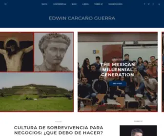 Edwincarcano.com(Edwin Carcaño Guerra) Screenshot