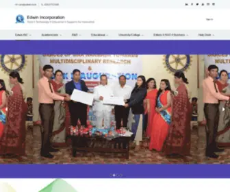 Edwinincorp.com(Edwin Incoporation) Screenshot