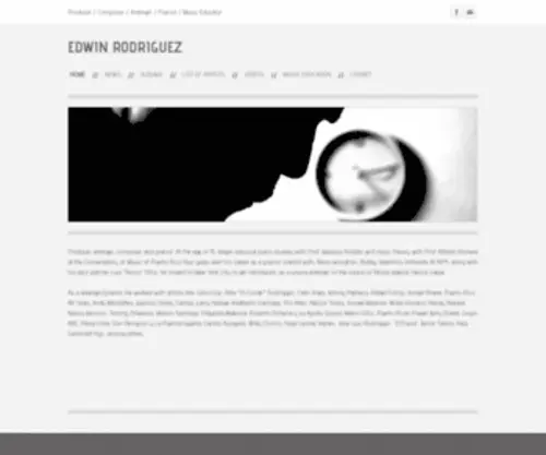Edwinrodriguezmusic.com(EDWIN RODRIGUEZ) Screenshot
