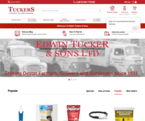 Edwintucker.com(Your Page Title) Screenshot