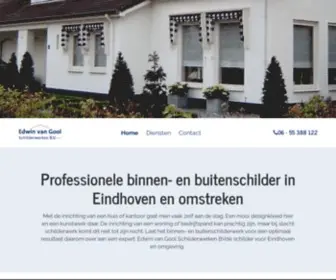 Edwinvangool.nl(Edwin van Gool Schilderwerken BV) Screenshot