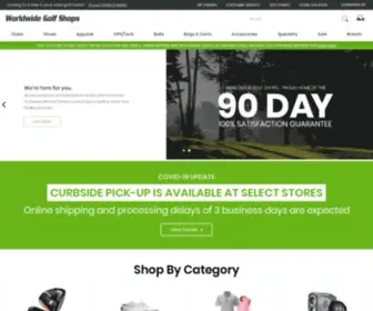 Edwinwattsgolf.com(Worldwide Golf Shops) Screenshot