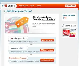 EDX.de(Domains für Domain) Screenshot