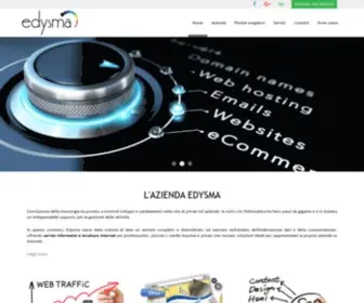 Edysma.com(Soluzioni web e pubblicità on line) Screenshot