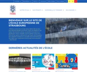 EE-Strasbourg.eu(École) Screenshot