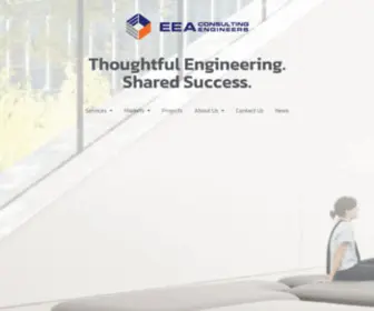 EEace.com(EEA Consulting Engineers) Screenshot