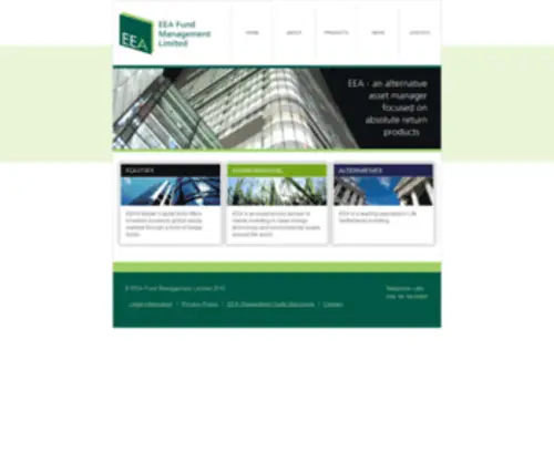 EEafm.com(EEA Fund Management (Guernsey) Limited) Screenshot