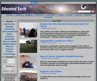 EEarth.tv(Educated Earth // Educational Science & Technology Videos) Screenshot