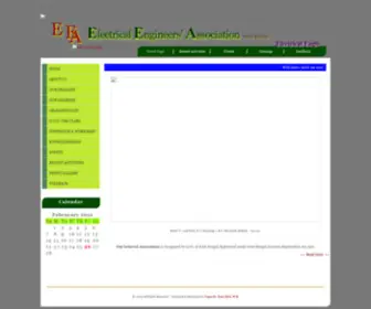 EEawb.org.in(Electrical Engineers Association) Screenshot