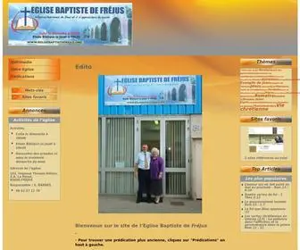 EEB83.net(Eglise Baptiste de Fr) Screenshot