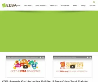 EEba.org(The Energy & Environmental Building Alliance) Screenshot