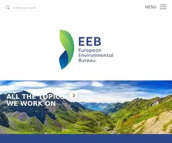 EEB.org(The European Environmental Bureau) Screenshot