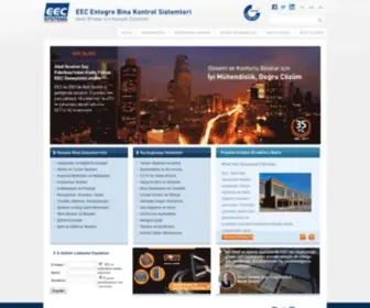 EEC.com.tr(EEC Entegre Bina Kontrol Sistemleri) Screenshot