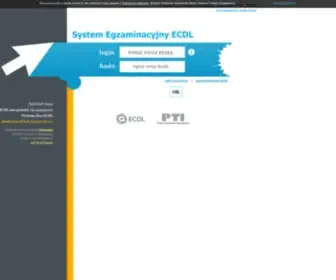 EECDL.pl(System Egzaminacyjny ECDL) Screenshot