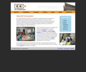 EEciusa.com(About Us) Screenshot