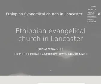 EEclancaster.com(Ethiopian evangelical church) Screenshot