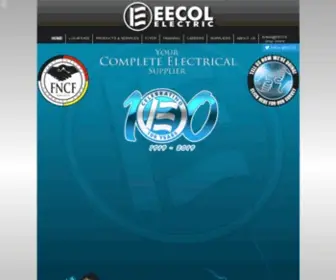 EEcol.com(EECOL Electric) Screenshot