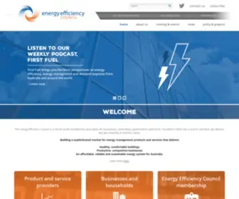 EEC.org.au(Energy Efficiency Council) Screenshot